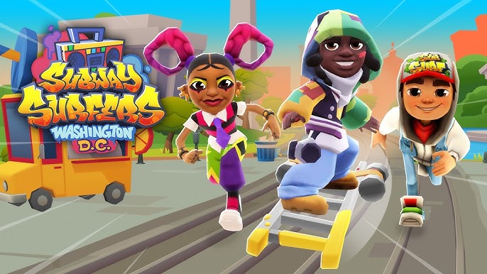 Subway Surfers World Tour Washington D.C. gameplay screenshot